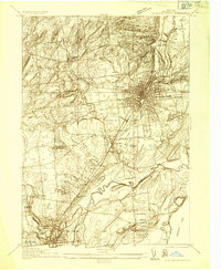 1934 Map of Saratoga Springs, NY — High-Res Pastmaps